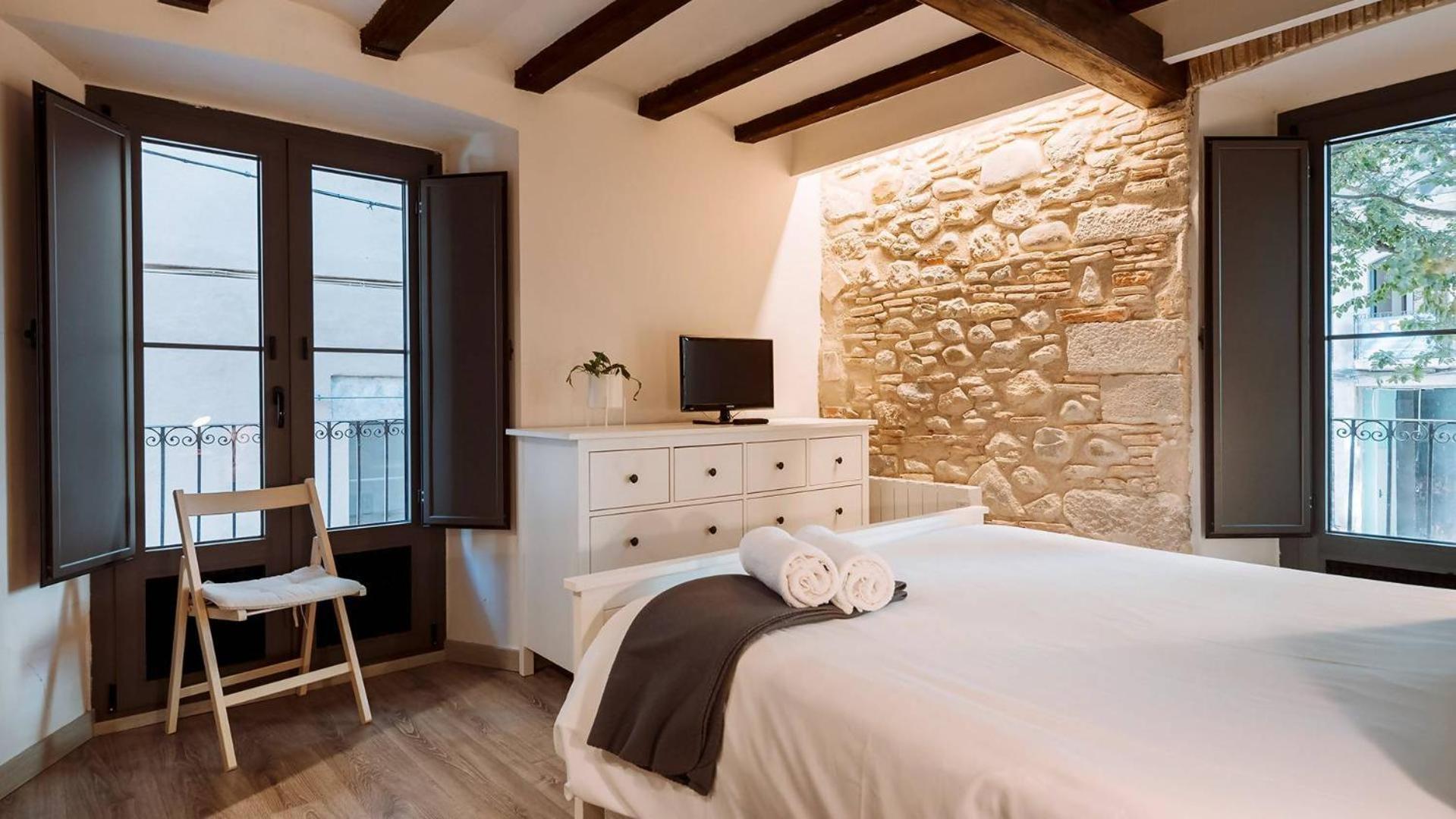 Appartamento Old Town Duplex With Character Girona Esterno foto