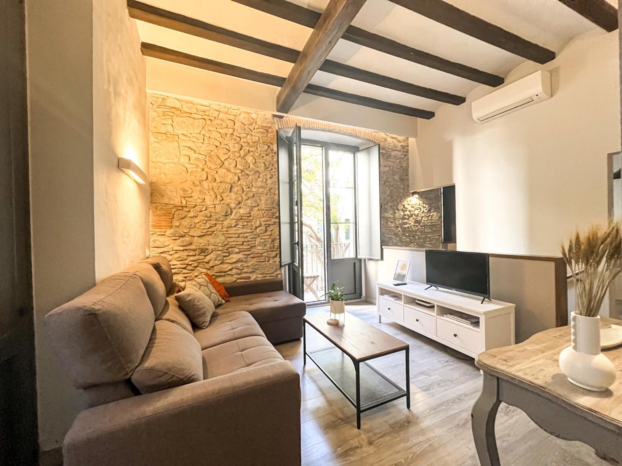 Appartamento Old Town Duplex With Character Girona Esterno foto
